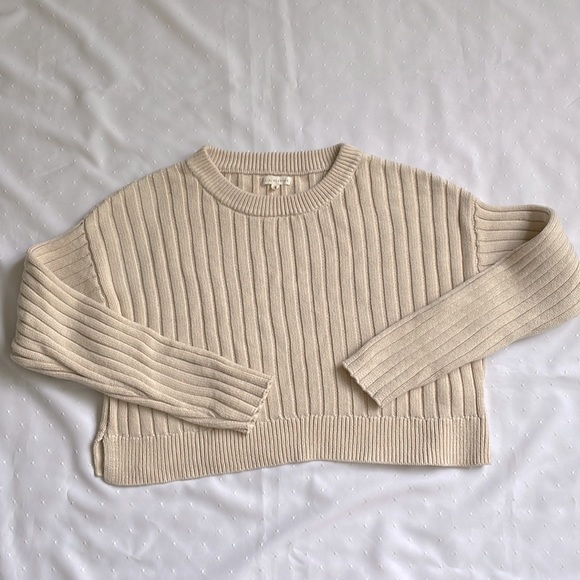 PacSun Sweaters - La Hearts 90s inspired Wide Ribbed Cropped Sweater